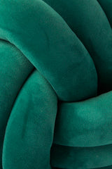 Green Knot Cushion