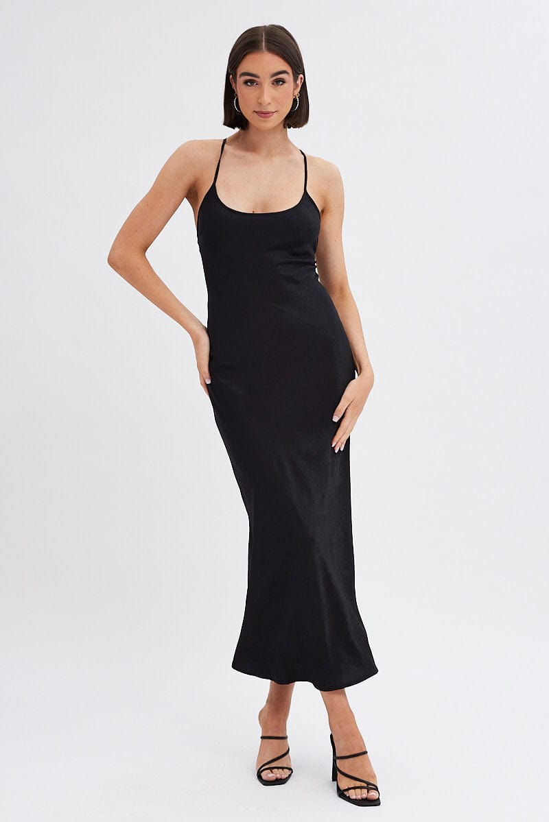 Black Maxi Dress Sleeveless