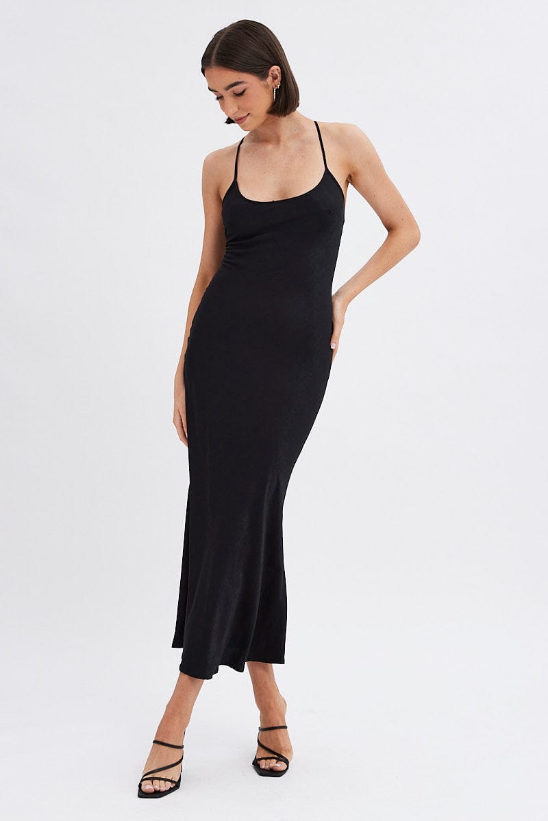 Black Maxi Dress Sleeveless