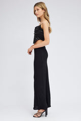 Black Maxi Bias Skirt