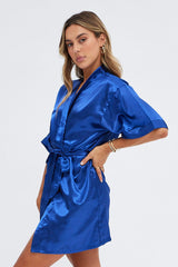 Blue Bridesmaid Nightgown