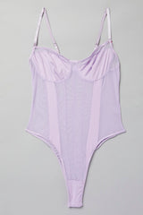 Purple One Piece Bodysuit